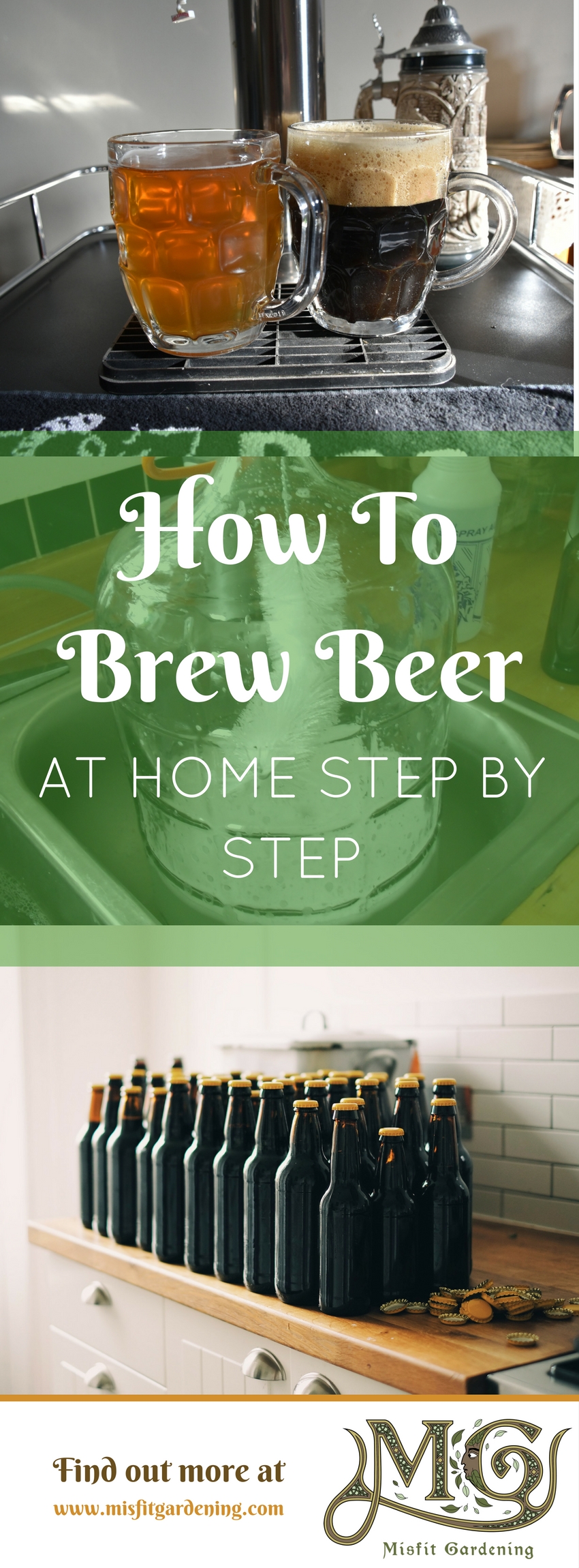 How To Make Beer At Home Step By Step - Misfit Gardening